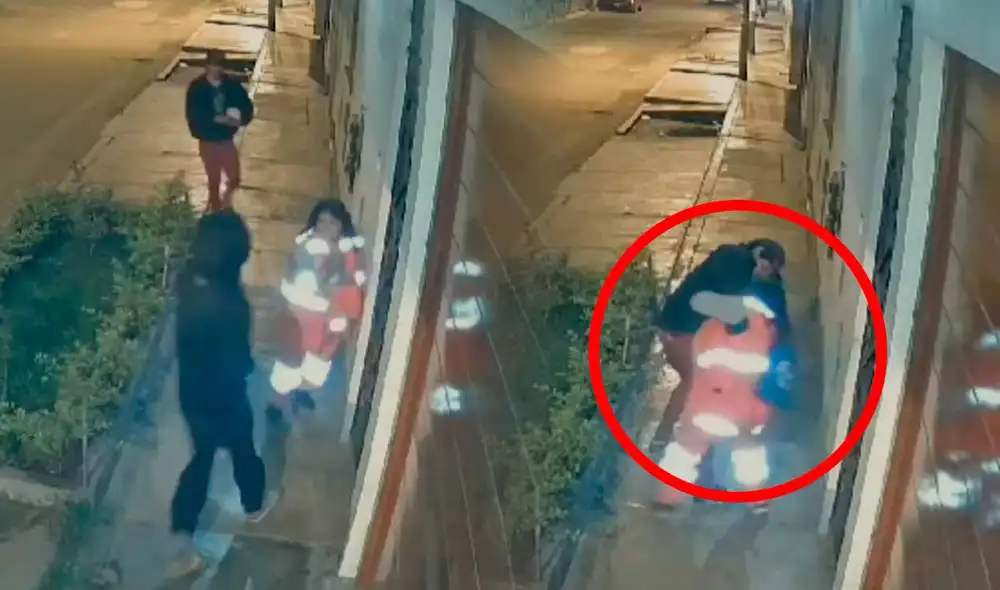 Delincuentes roban pertenencias a trabajadora de limpieza en Los Olivos. Foto: composición LR