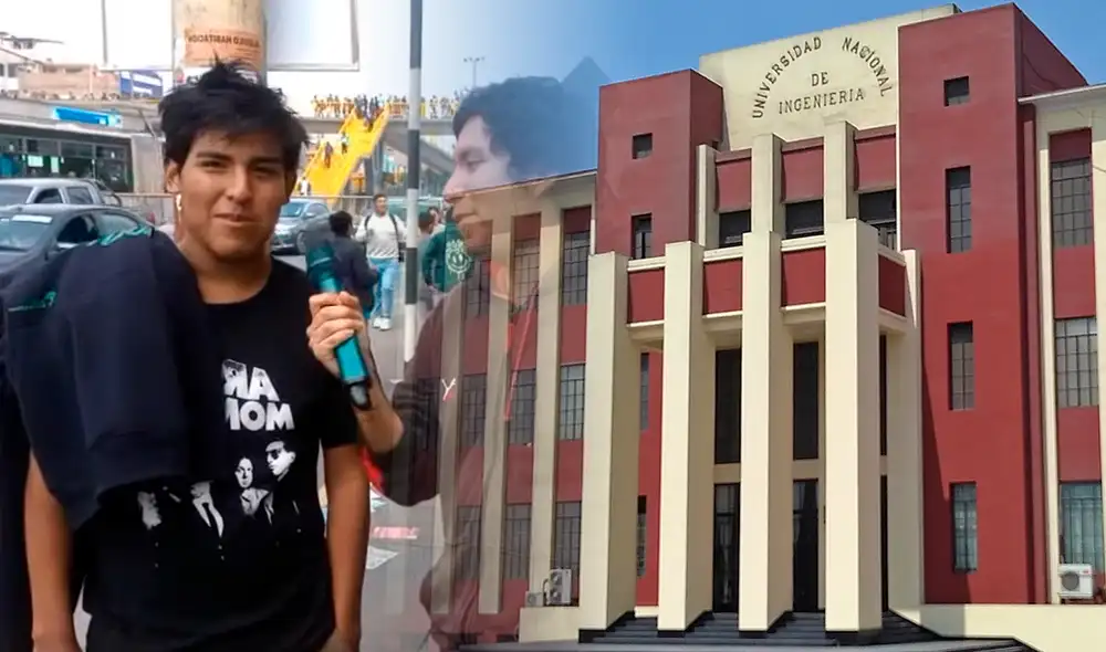 El joven postulante a la UNI reveló que no ha dormido desde que empezó el examen de admisión. Foto: composición LR/UNI/Profesor Triquero El joven postulante a la UNI reveló que no ha dormido desde que empezó el examen de admisión. Foto: composición LR/UNI/Profesor Triquero