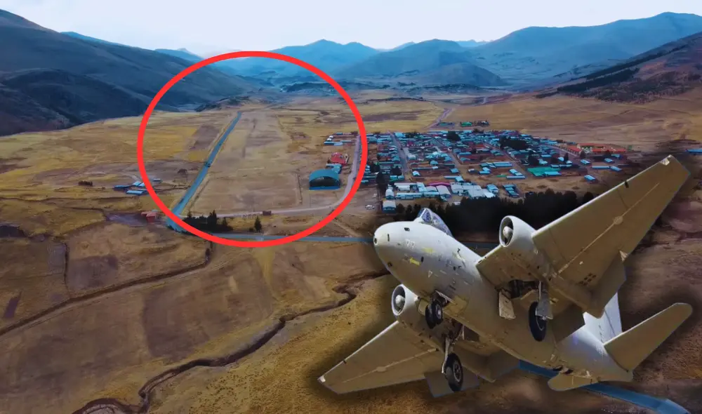 Es uno de los aeropuertos más pequeños de Perú, pero de los más necesarios en 1920. Foto: composición LR/Epicrol/YouTube Es uno de los aeropuertos más pequeños de Perú, pero de los más necesarios en 1920. Foto: composición LR/Epicrol/YouTube