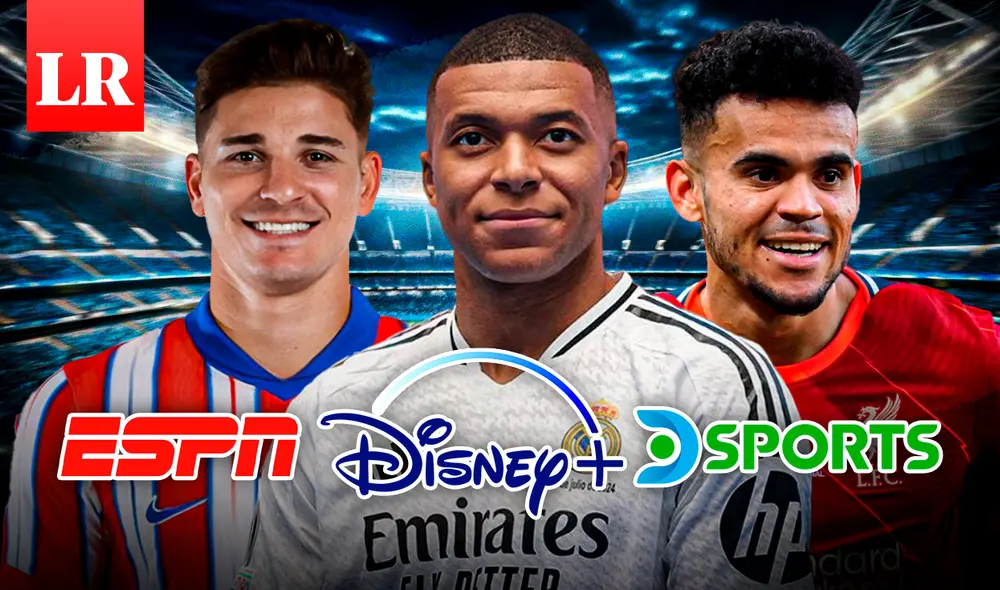 Julián ÁLvarez, Kylian Mbappé y Luis Díaz debutarán con sus equipos en sus respectivas ligas. Foto: composición GLR/Gerson Cardoso