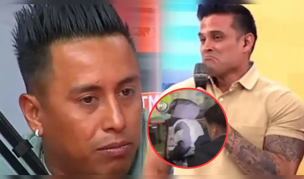 Christian Domínguez da una respuesta contundente sobre su tocayo, Christian Cueva. Foto: composición LR/difusión/Magaly TV, la firme