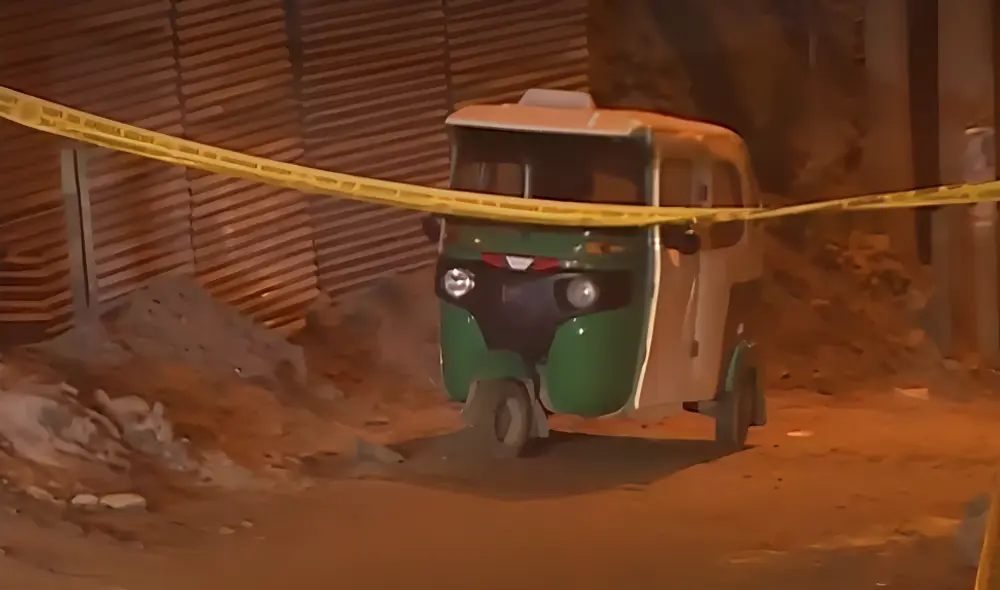 Asesinan a mototaxista en Villa María del Triunfo. Foto: captura de pantalla Asesinan a mototaxista en Villa María del Triunfo. Foto: captura de pantalla