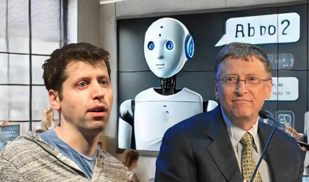 Altman reconoce el potencial de la IA para automatizar tareas administrativas o proporcionar recursos educativos adicionales. Foto: Composición LR | Genbeta