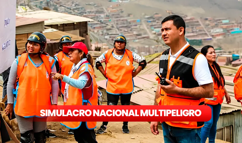 El simulacro iniciará a las 3:00 pm. Foto: Difusión