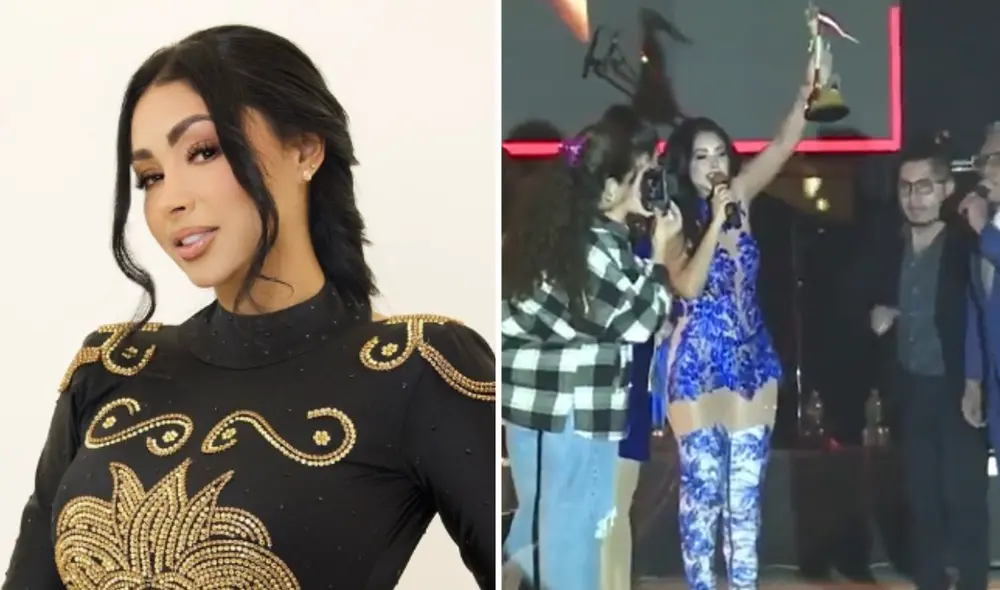 Pamela Franco estuvo en Trujillo para el aniversario de Huamachuco. Foto: composición LR/Instagram/Pamela Franco