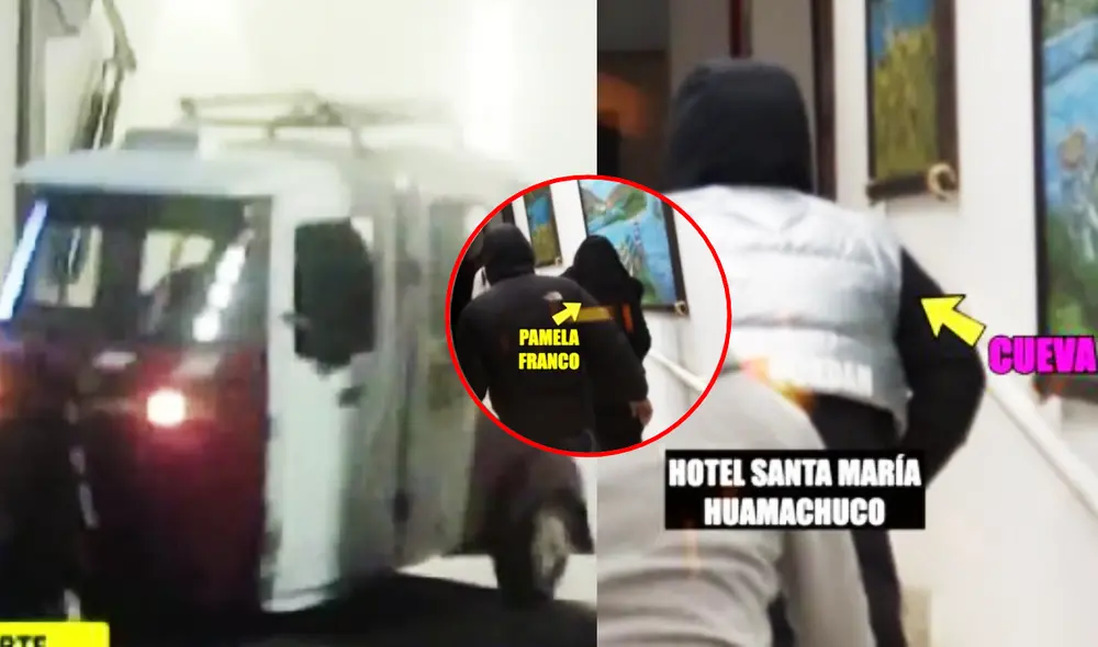 Christian Cueva y Pamela Franco fueron expuestos por las cámaras de 'Amor y fuego'. Foto: composición LR/Willax TV/Amor y fuego