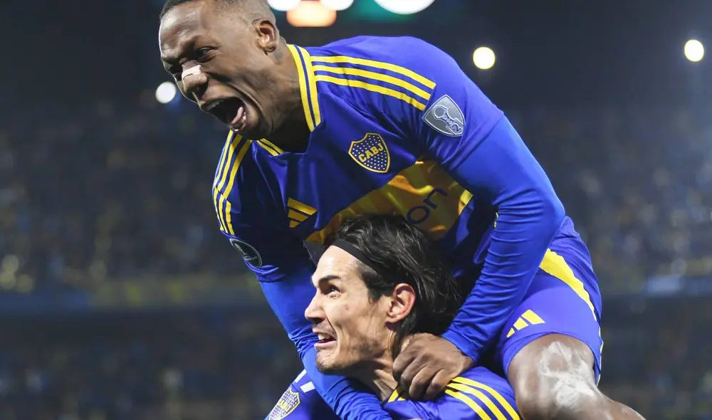 Edinson Cavani fue titular en el Boca Juniors vs. Cruzeiro por la Sudamericana. Foto: Boca Juniors