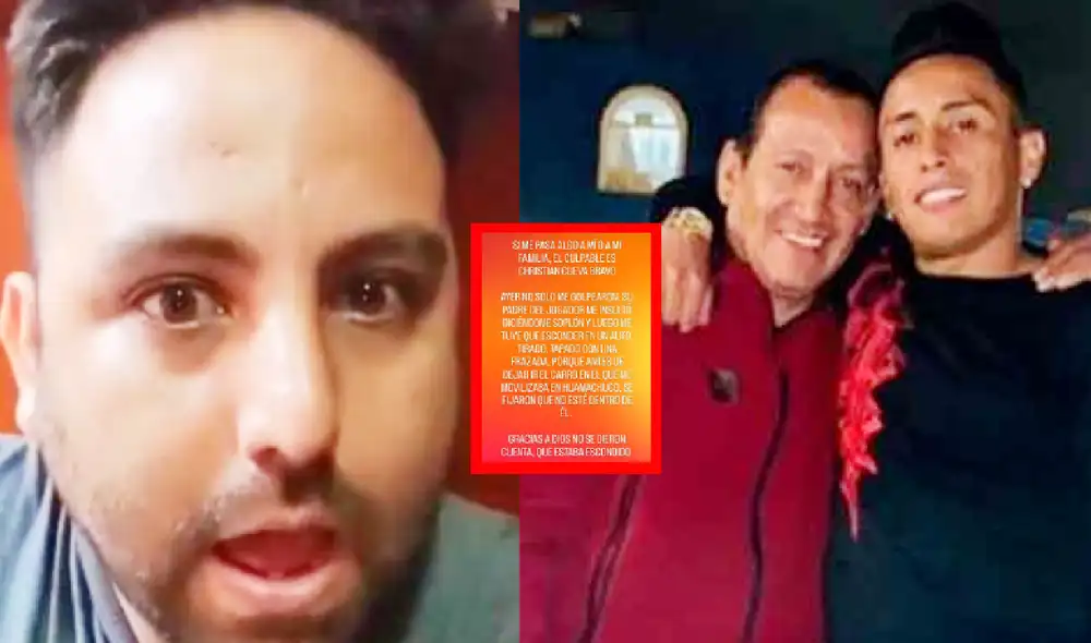 Gianfranco Pérez entrevistó a Christian Cueva en Huamachuco, Trujillo. Foto: composición LR/Instagram/Gianfranco Pérez/Difusión