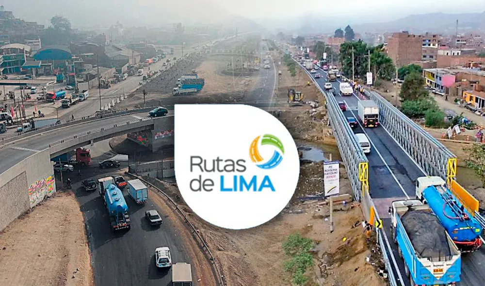 Obras en la av. Ramiro Prialé se encuentran paralizadas desde el año 2017. Foto: composición LR/El Peruano
