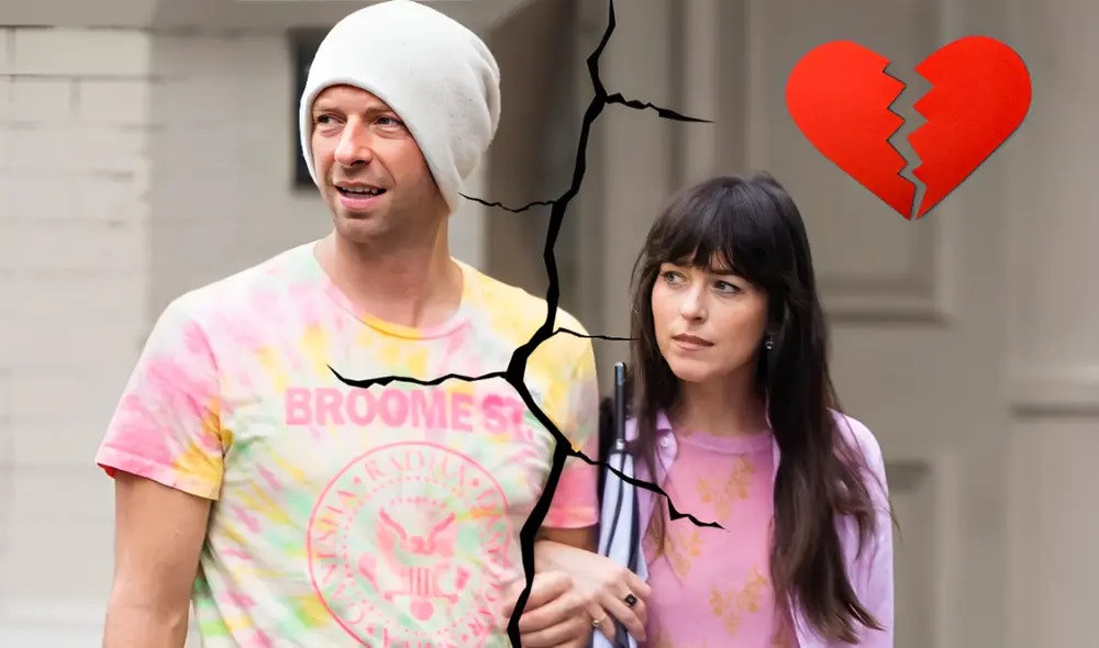 Dakota Johnson y Chris Martin terminaron su relación de 7 años. Foto: composición LR/Instagram/Canva Dakota Johnson y Chris Martin terminaron su relación de 7 años. Foto: composición LR/Instagram/Canva