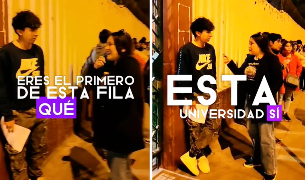 Usuarios en TikTok felicitaron al joven por su nivel de puntualidad para dar su examen de la UNI. Foto: composición LR/TikTok Usuarios en TikTok felicitaron al joven por su nivel de puntualidad para dar su examen de la UNI. Foto: composición LR/TikTok
