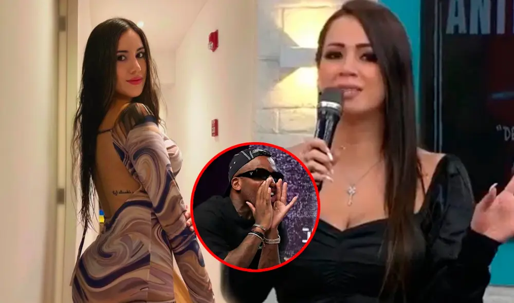 Melissa Klug enfrentada nuevamente con Jefferson Farfán. Foto: Composición LR/Captura/Instagram/Captura/América TV/Captura/YouTube