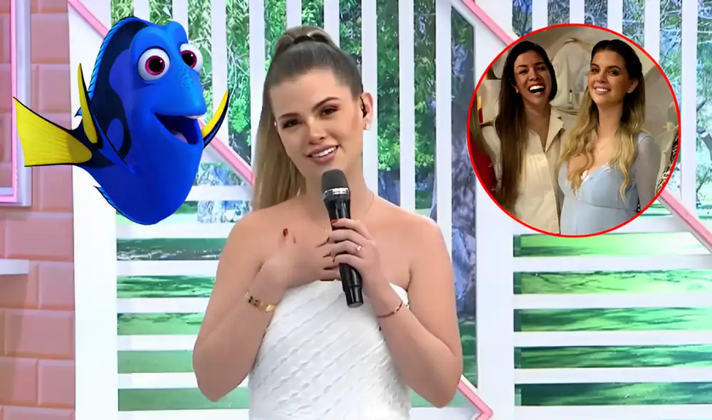 Brunella afirmó no conocer a amiga de Pamela López pero foto la desmiente. Foto: composición LR/América Hoy/Disney/Instagram