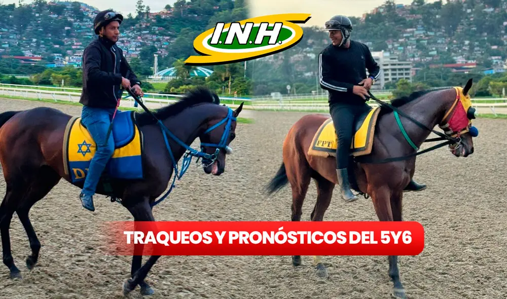 Entérate qué caballos parten con el cartel de favoritos al 5y6 en La Rinconada. Foto: composición LR / INH