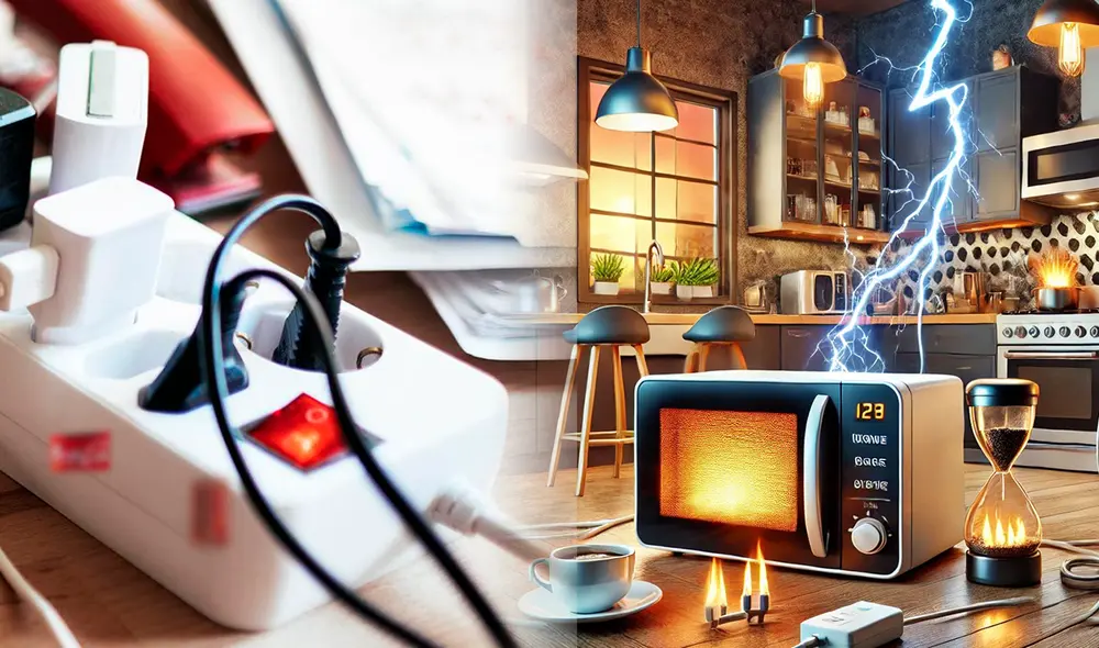 Expertos recomiendan desconectar ciertos electrodomésticos como cargadores y estufas eléctricas, para prevenir incendios. Foto: composición LR/Freepik/IA