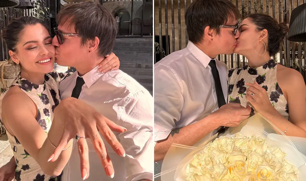 Salim Vera y Claudia Sobenes se darán el sí. Foto: Instagram/Salim_veraoficial