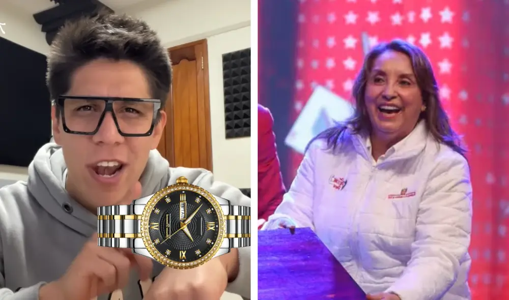 Tito Silva no dudó en hacer referencia también al caso Rolex de Dina Boluarte. Foto: composición LR/Tito Silva Music/YouTube