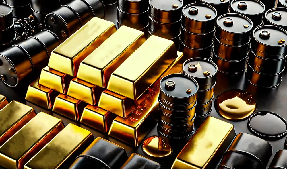 El análisis de las reservas de oro y reservas de petróleo en este país de Sudamérica revela cómo estos recursos naturales impactan el desarrollo económico de la región. Foto: IA/La República. El análisis de las reservas de oro y reservas de petróleo en este país de Sudamérica revela cómo estos recursos naturales impactan el desarrollo económico de la región. Foto: IA/La República.