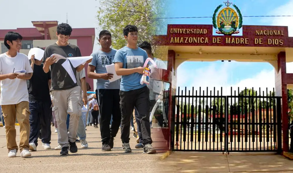 Examen de Admisión Ordinario 2024-II de la Universidad Nacional Amazónica de Madre de Dios. Foto: UNAMAD