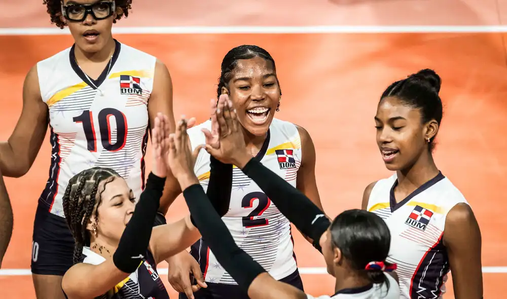 República Dominicana inicia con buen pie su participación en el Mundial de Voleibol Sub-17. Foto: Volleybal World República Dominicana inicia con buen pie su participación en el Mundial de Voleibol Sub-17. Foto: Volleybal World