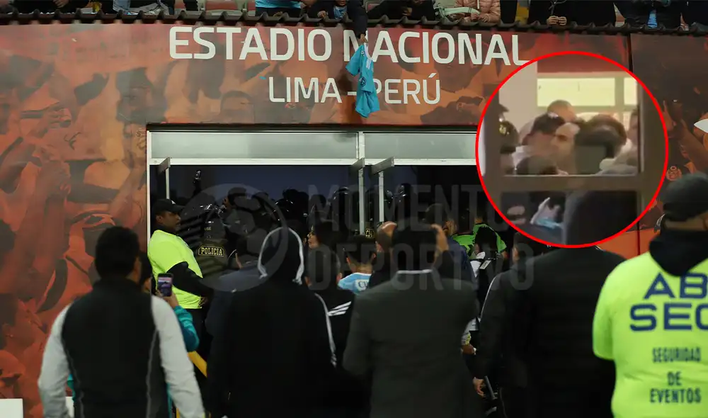 Zambrano, Barcos y Duarte fueron algunos jugadores que se acercaron para separar a los miembros de Alianza Lima y Sporting Cristal. Foto: composición LR/Momento Deportivo