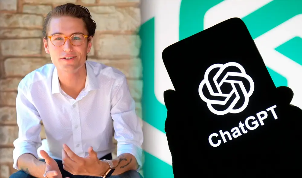 Una pregunta bastó a un diseñador estadounidense para volverse millonario con ChatGPT. Foto: Composición LR Una pregunta bastó a un diseñador estadounidense para volverse millonario con ChatGPT. Foto: Composición LR