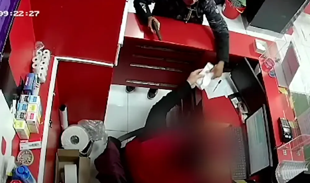 La PNP se encuentra en la búsqueda del delincuente. Foto: captura Panamericana TV