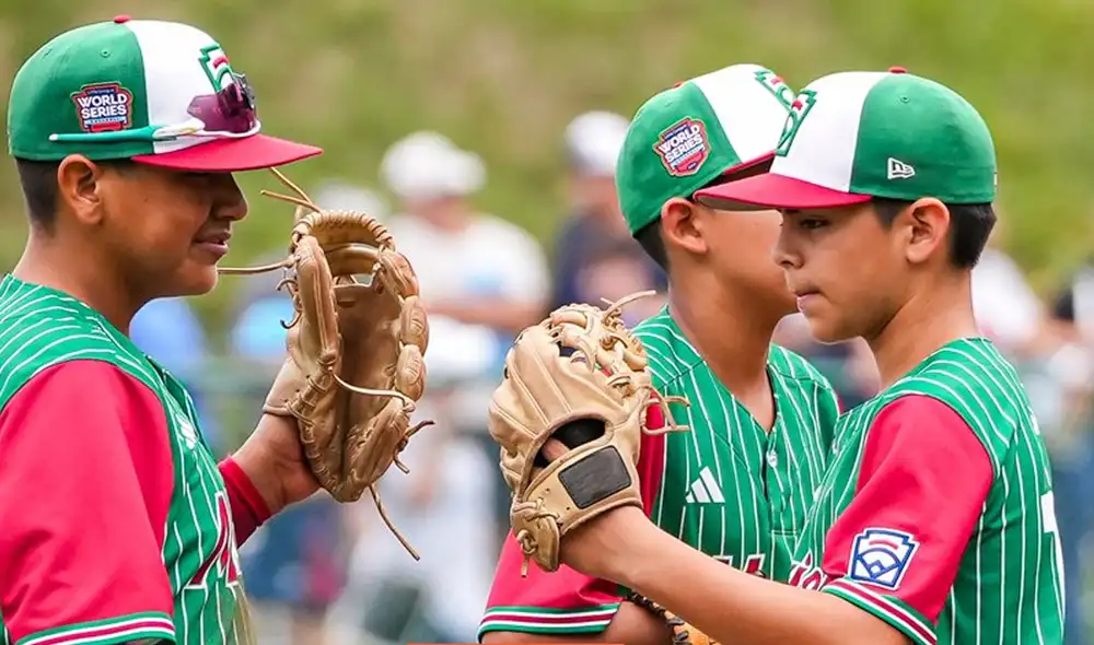 México logró su segunda blanqueada en la Serie Mundial de Ligas Pequeñas 2024. Foto: LLWS México logró su segunda blanqueada en la Serie Mundial de Ligas Pequeñas 2024. Foto: LLWS