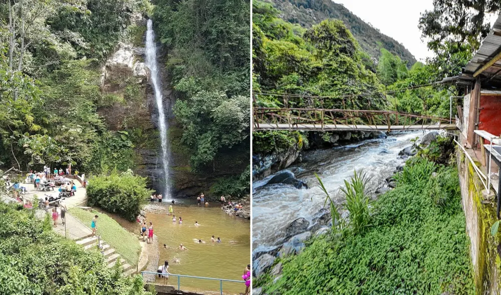 La chorrera del Indio es un lugar que cuenta con zonas de picnic, áreas de acampar y observación de aves. Foto: composición LR/Liz y Melduvio, Colombia Mágica/El País Cali La chorrera del Indio es un lugar que cuenta con zonas de picnic, áreas de acampar y observación de aves. Foto: composición LR/Liz y Melduvio, Colombia Mágica/El País Cali