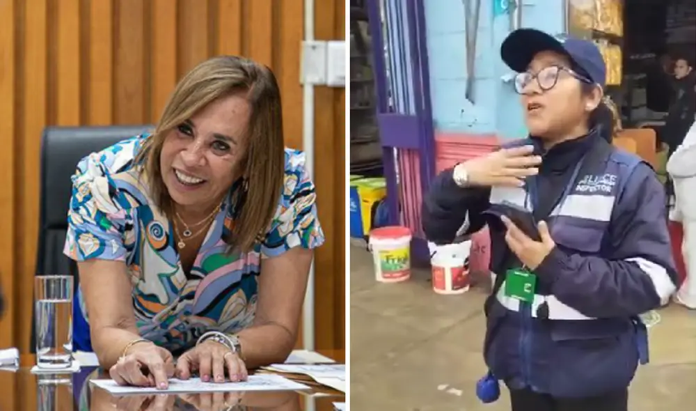 Serenazgo de Lince impidió que vecinos coloquen mesa de recolección de firmas. Foto: composición LR/difusión. Serenazgo de Lince impidió que vecinos coloquen mesa de recolección de firmas. Foto: composición LR/difusión.