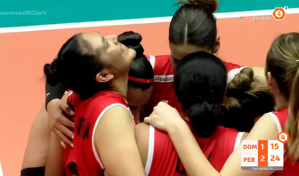 Perú gana por primera vez a República Dominicana en este torneo. Foto: captura de XRGCSports Perú gana por primera vez a República Dominicana en este torneo. Foto: captura de XRGCSports