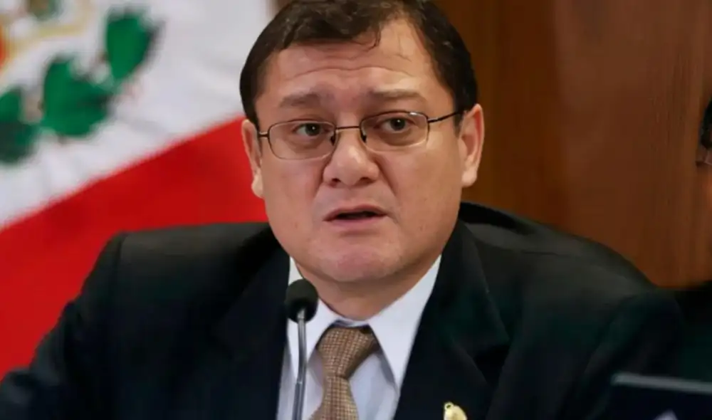 Chávez Cotrina expresó su preocupación por las declaraciones del ministro Santiváñez, quien ha cuestionado la labor del Ministerio Público. Foto: difusión Chávez Cotrina expresó su preocupación por las declaraciones del ministro Santiváñez, quien ha cuestionado la labor del Ministerio Público. Foto: difusión