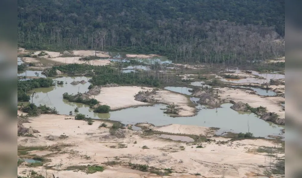 El impacto ambiental y el daño al ecosistema es visible. Fuente: Difusión El impacto ambiental y el daño al ecosistema es visible. Fuente: Difusión