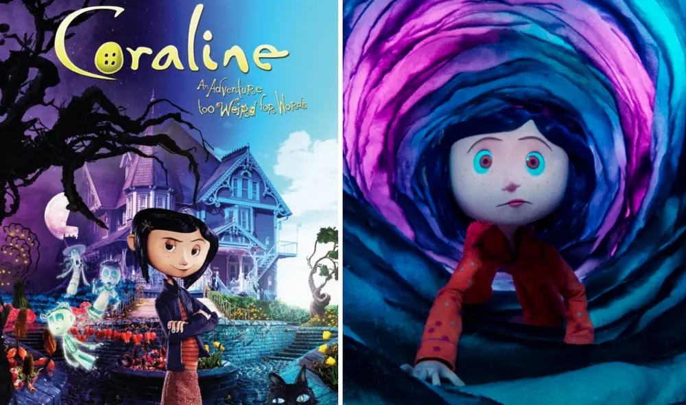 'Coraline y la puerta secreta' volvió a la pantalla grande. Foto: composición LR/ Cinemark 'Coraline y la puerta secreta' volvió a la pantalla grande. Foto: composición LR/ Cinemark