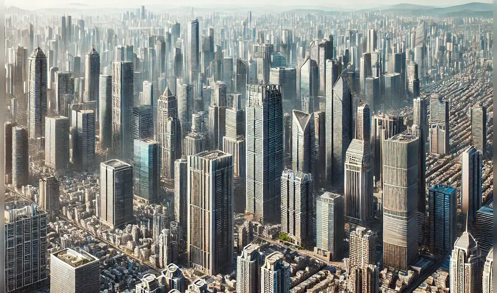 Estas enormes construcciones representan los avances en ingeniería, diseño arquitectónico y urbanización. Foto: IA/La República.