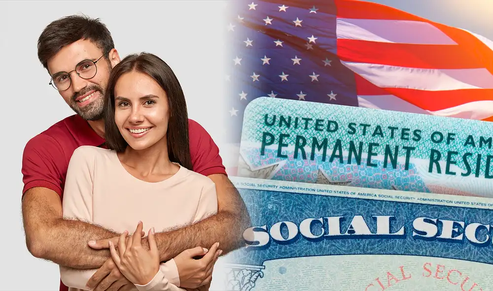 Uscis informó que los migrantes sin documentación podrán conseguir la residencia permanente con un nuevo formulario en linea. Foto: Freepik/Free Evals/Composición LR