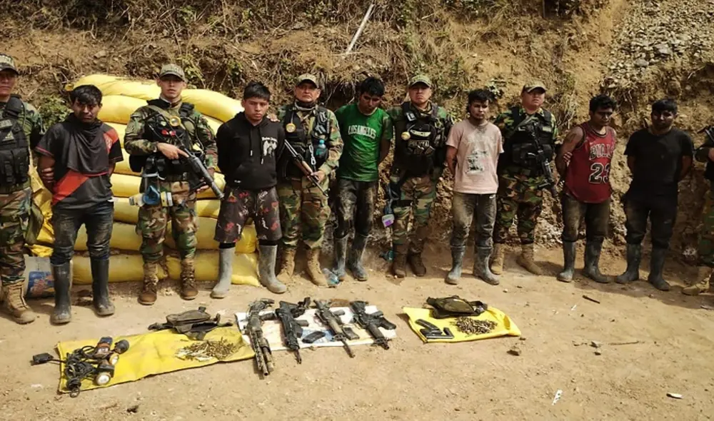 Detenidos integrarían banda criminal "Los malditos de San Vicente". Foto: Andina