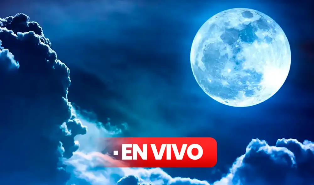 La superluna Azul será visible este 19 de agosto en Sudamérica. Foto: composición LR/Shutterstock