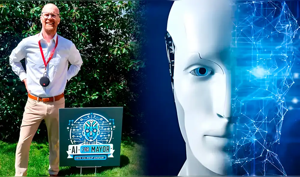 VIC sería la primera IA en administrar un gobierno local en Estados Unidos y el mundo. Foto: Composición LR | Victor Miller | BBC