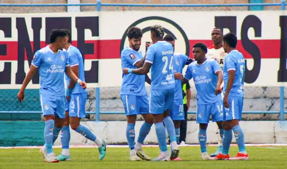 Beto da Silva anotó el primer gol de la visita ante UTC. Foto: ADT Tarma