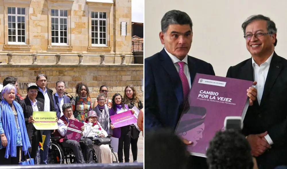 De las 800.000 personas que cumplen con los requisitos para la ventana pensional, cerca de 460.000 están afiliadas a fondos de pensiones privados. Foto: Composición LR/Prosperidad Social/AFP De las 800.000 personas que cumplen con los requisitos para la ventana pensional, cerca de 460.000 están afiliadas a fondos de pensiones privados. Foto: Composición LR/Prosperidad Social/AFP