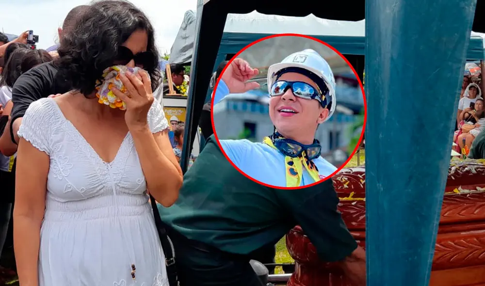 Madre del 'Ingeniero Bailarín' en el funeral de su hijo. Créditos: Yazmín Araujo / URPI-LR Madre del 'Ingeniero Bailarín' en el funeral de su hijo. Créditos: Yazmín Araujo / URPI-LR