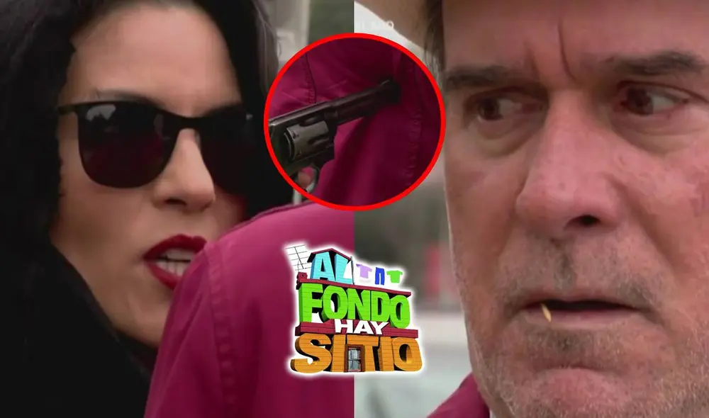 Claudia Llanos estuvo detrás del intento de secuestro a Francesca en ‘Al fondo hay sitio’ y que Koky impidió con su habilidad al volante. Foto: composición LR/América TV