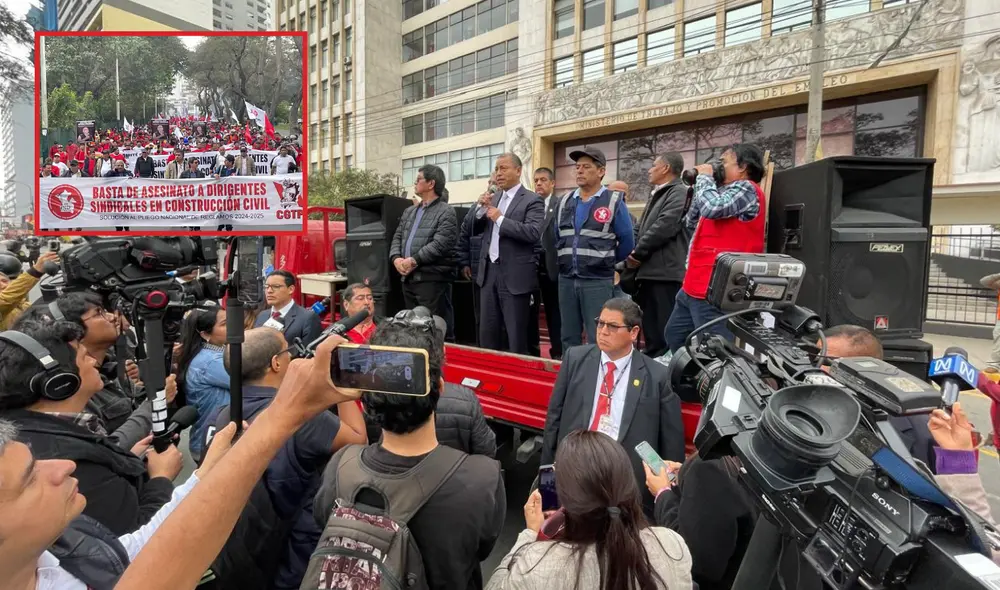 Ministro de trabajo se reunió con sindicato de trabajadores. Foto: composición LR/Mirian Torres