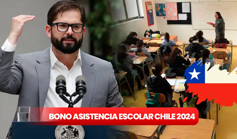 El Bono de Asistencia Escolar de Chile 2024 se entrega a los estudiantes que cumplen con los requisitos del país. Foto: composición LR/ Vexel/ X