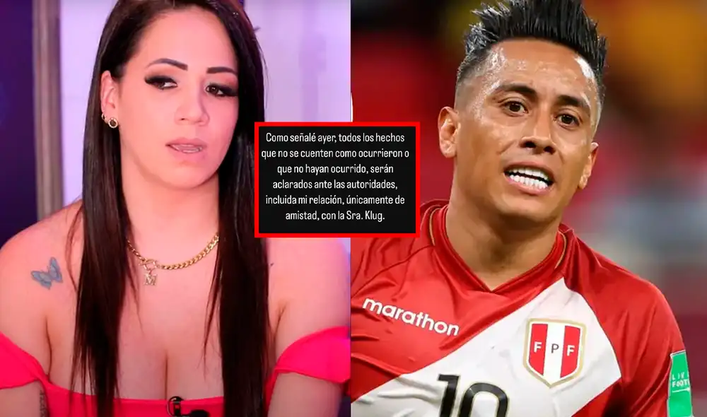 Christian Cueva rompió su silencio sobre supuesto amorío con Melissa Klug. Foto: Composición LR/Instagram Melissa Klug/Latina.