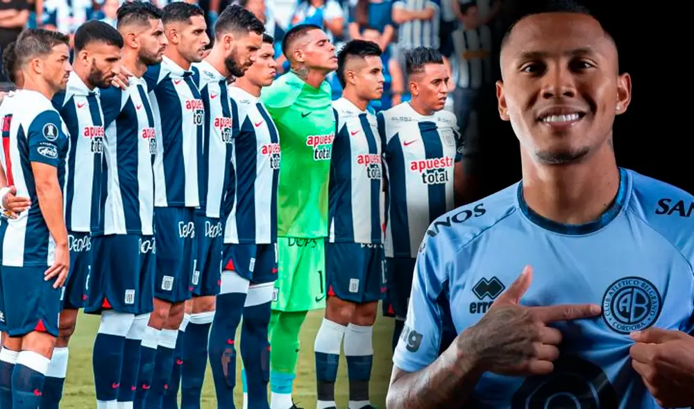 Bryan Reyna formó parte de Alianza Lima antes de ser vendido a Belgrano. Foto: composición LR/Belgrano/Conmebol