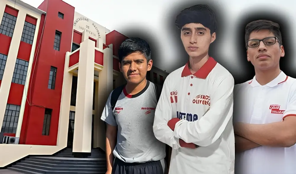 Más de 500 estudiantes participaron en el examen de admisión 2024-II de la UNI, pero tres jóvenes destacaron especialmente por su desempeño sobresaliente. Foto: composición LR. Más de 500 estudiantes participaron en el examen de admisión 2024-II de la UNI, pero tres jóvenes destacaron especialmente por su desempeño sobresaliente. Foto: composición LR.