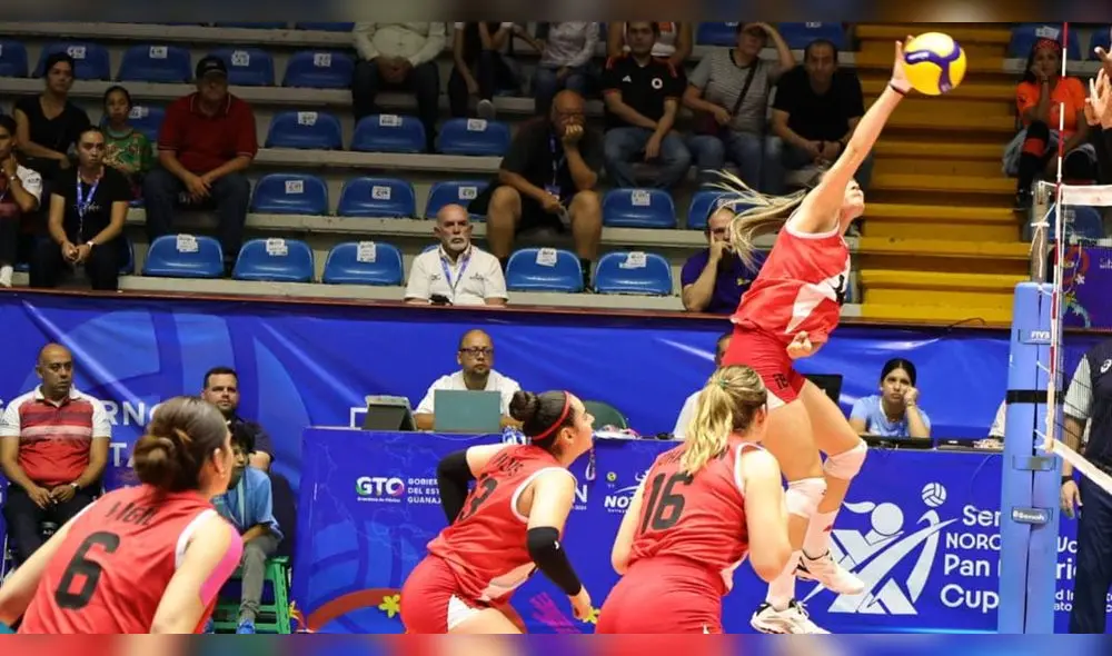 Perú no pudo ante México por la Copa Panamericana de Vóley 2024.