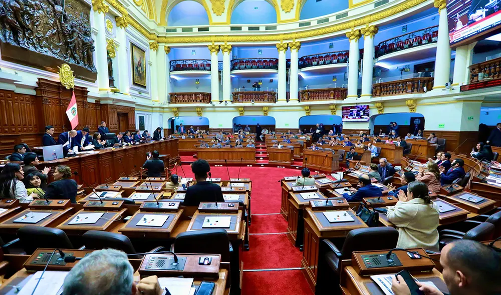 Autógrafa ahora será enviada al Poder Ejecutivo. Foto: Congreso Autógrafa ahora será enviada al Poder Ejecutivo. Foto: Congreso